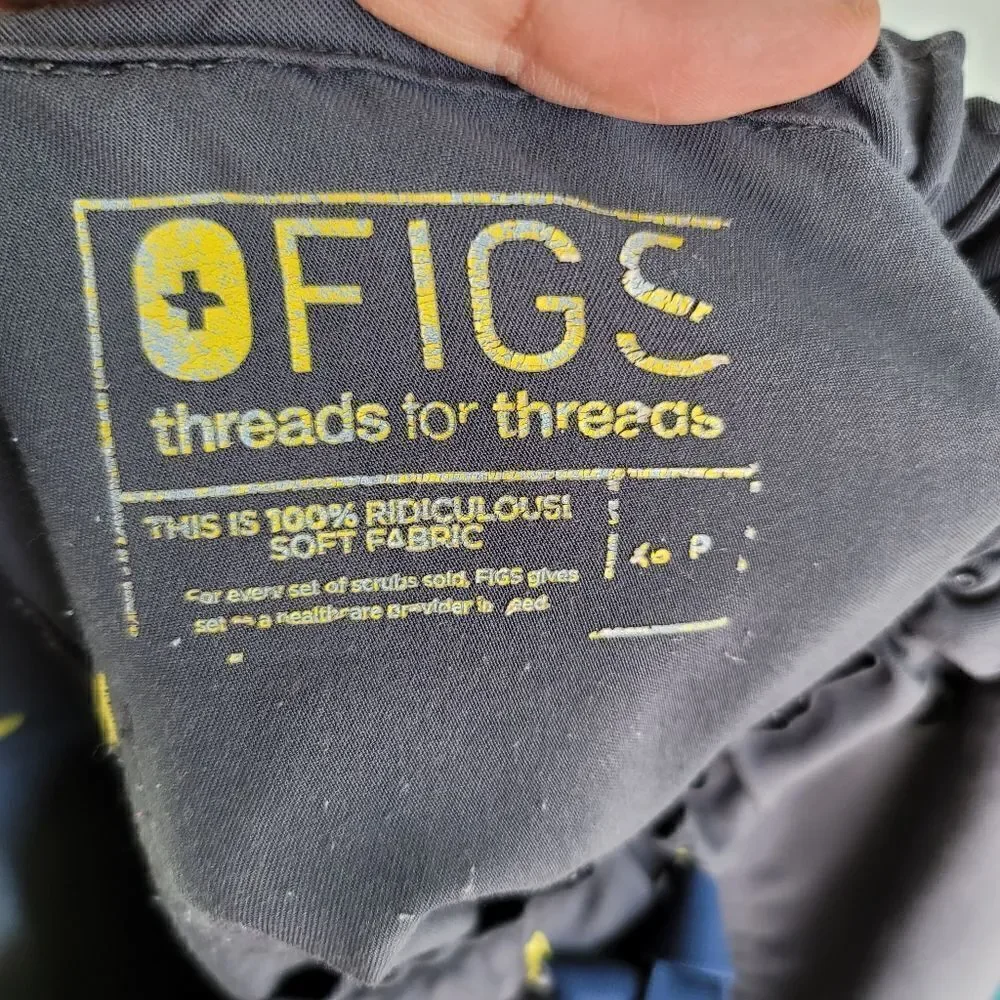 Figs cargo pockets scrub bottom pants